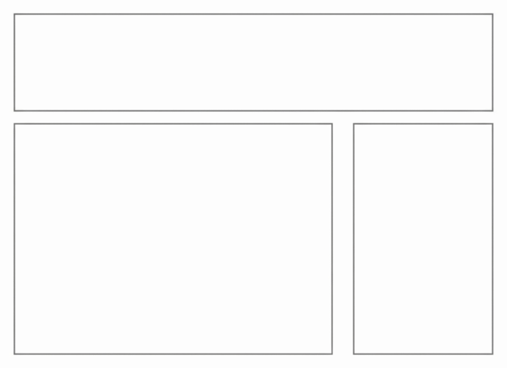 Example of a wireframe