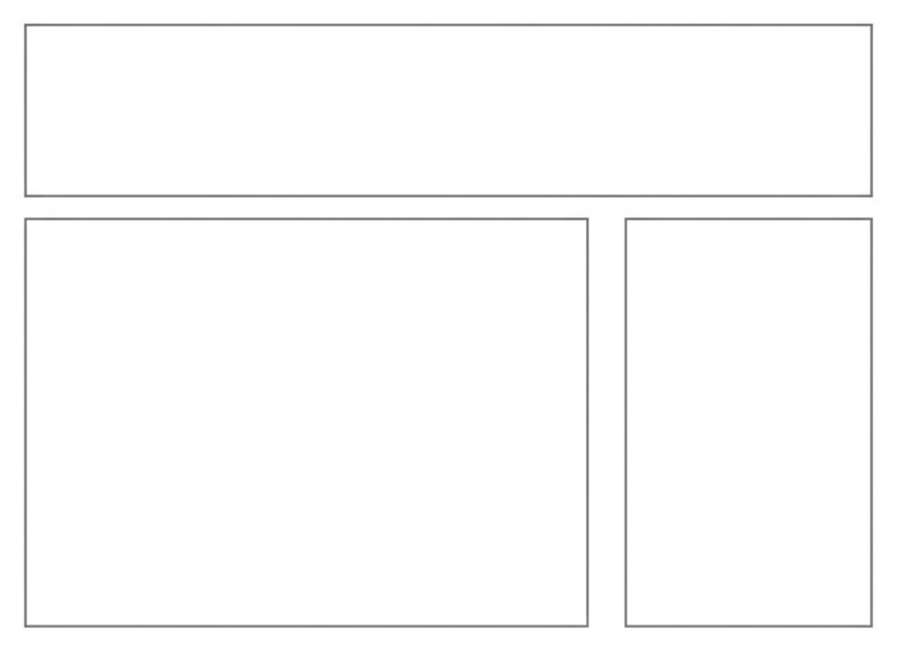 Example of a wireframe