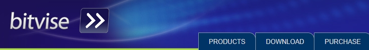 The Bitvise homepage.