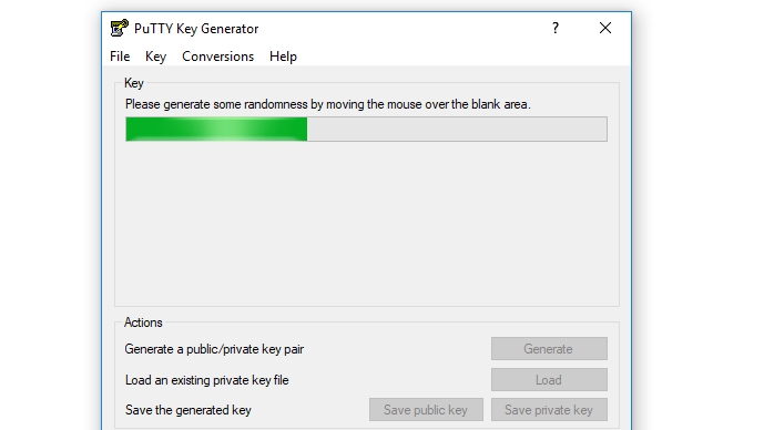 Randomizing your keys.