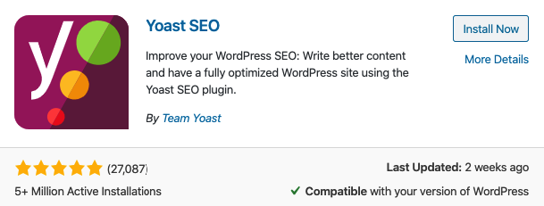 WordPress SEO tip - setup Yoast SEO plugin