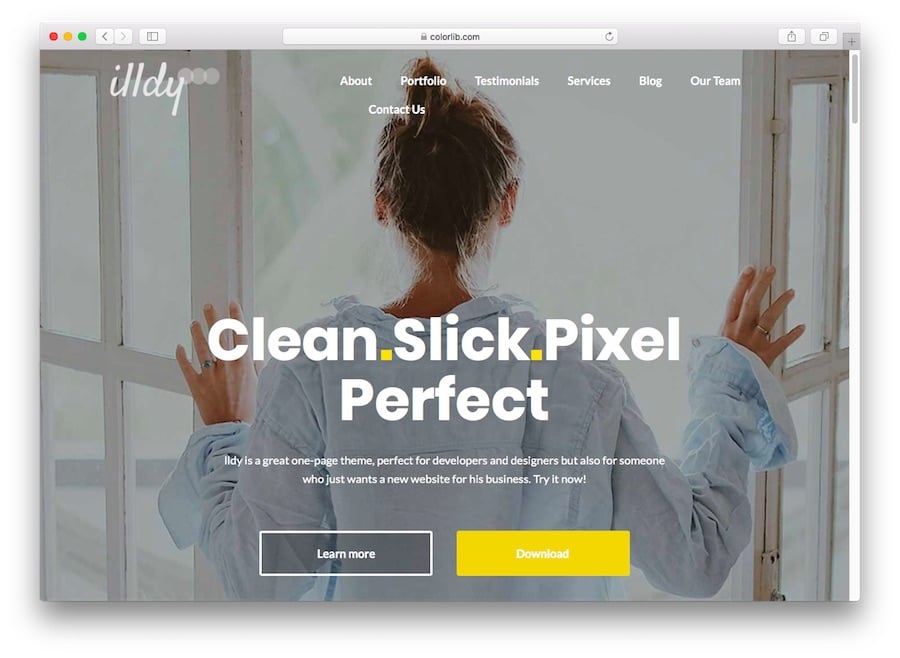 theme blog WordPress Illdy 