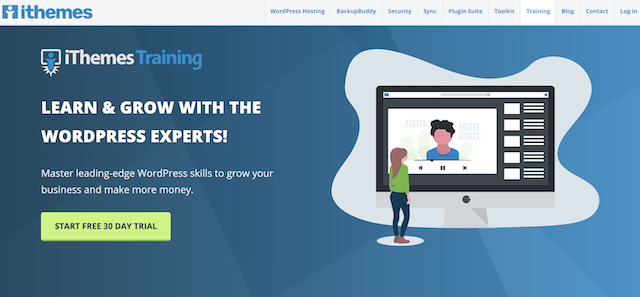 iThemes platform for learning WordPress