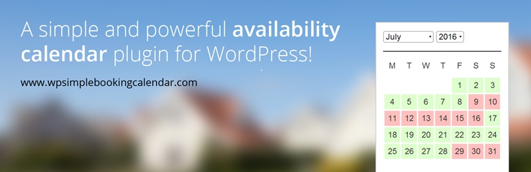 wp simple booking calendar wordpress booking plugin