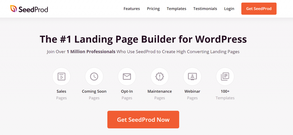 SeedProd WordPress 页面构建器