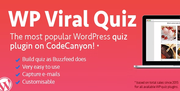WordPress Viral Quiz WordPress plugin banner