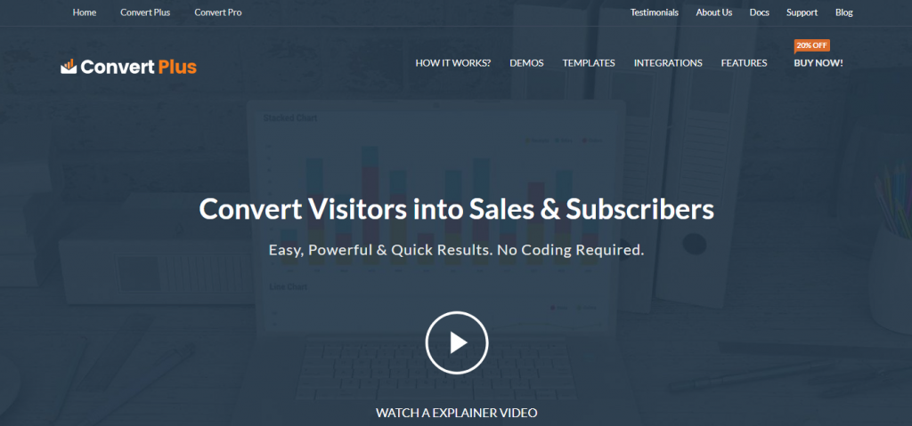 Convert Plus WordPress Popup Plugin banner