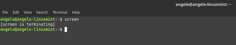 Exiting Linux Screen on Ubuntu