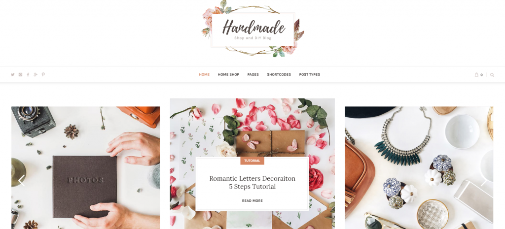 Handmade shop WordPress WooCommerce Theme
