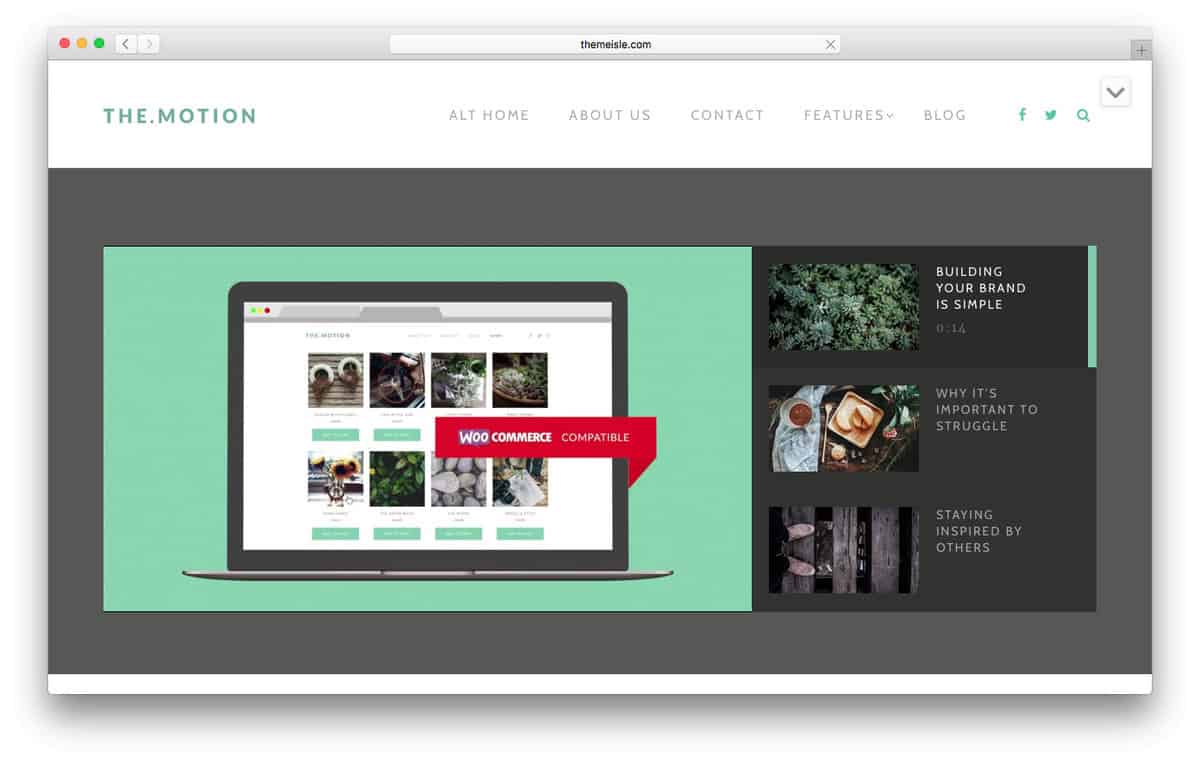 the motion wordpress video theme