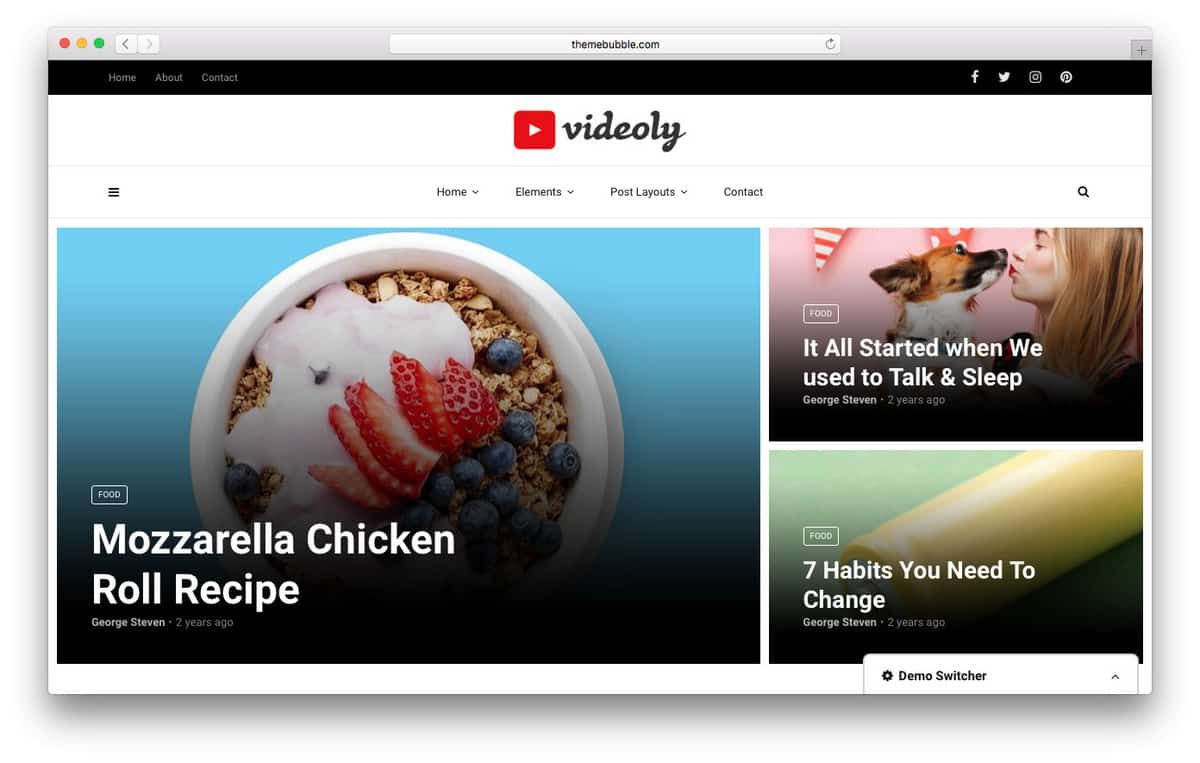 videoly wordpress video theme