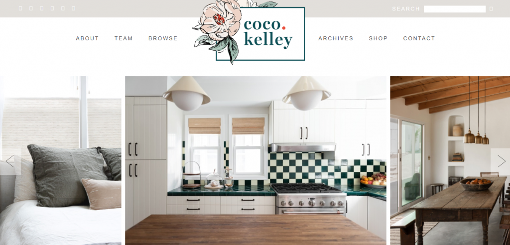 Coco Kelley blog for interior design inspiration