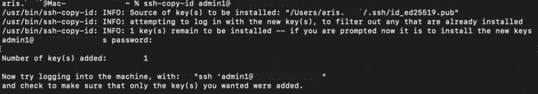 How to set up passwordless SSH login