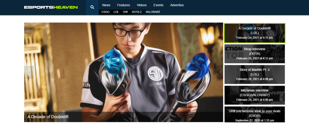 A Decade of Doublelift on eSports heaven