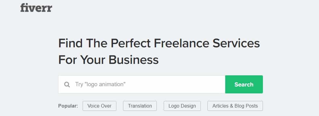 Fiverr freelance opportunity