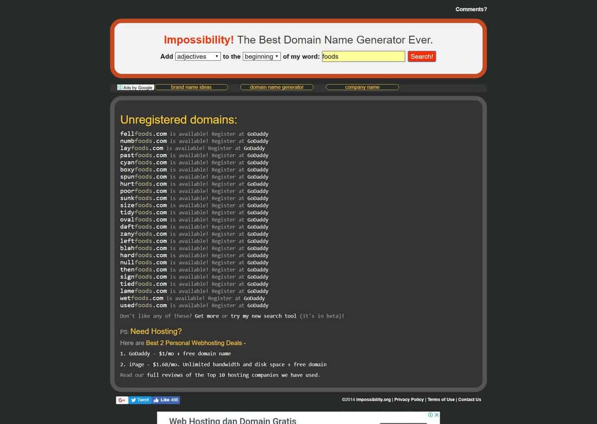 Best 20 Domain Name Generators Get Domain Name Ideas Instantly
