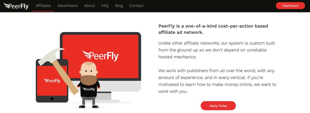 peerfly affiliate program affiliate