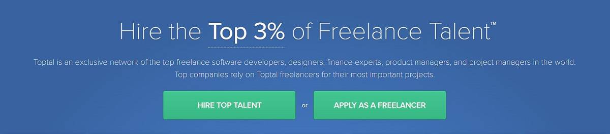 Toptal 3% top talent