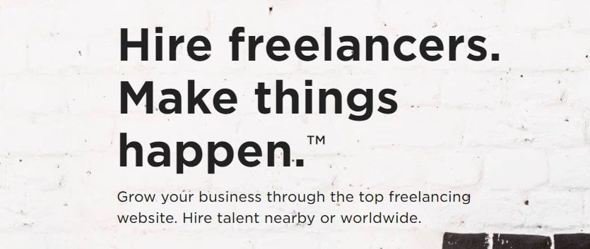 Upwork freelance website
