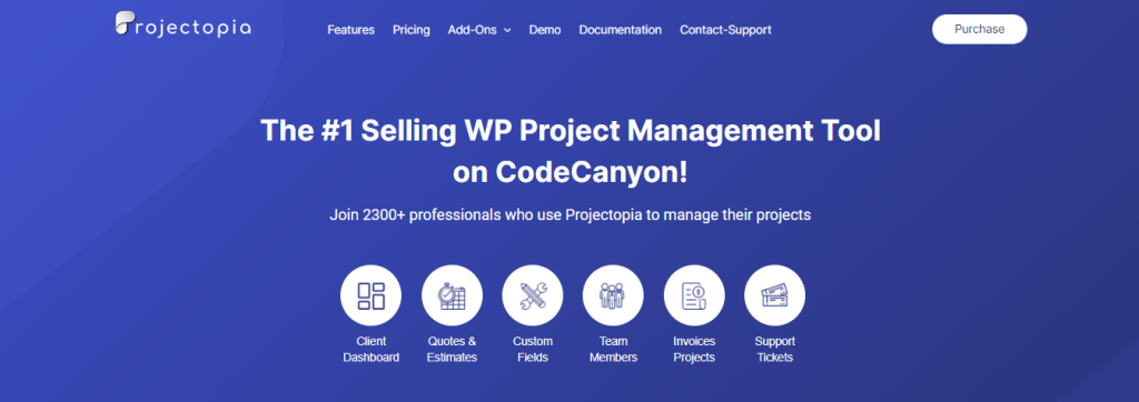 Projectopia WordPress Project Management Plugin