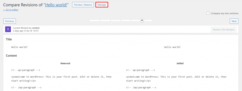 WordPress Revisions: What Are They and Why Are They Important