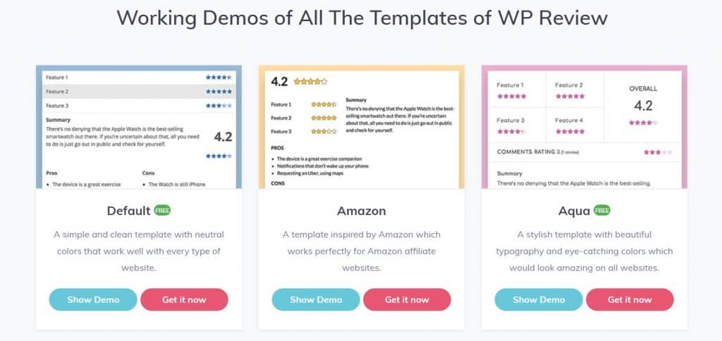 WordPress plugin review: WP Review Pro Design Templates