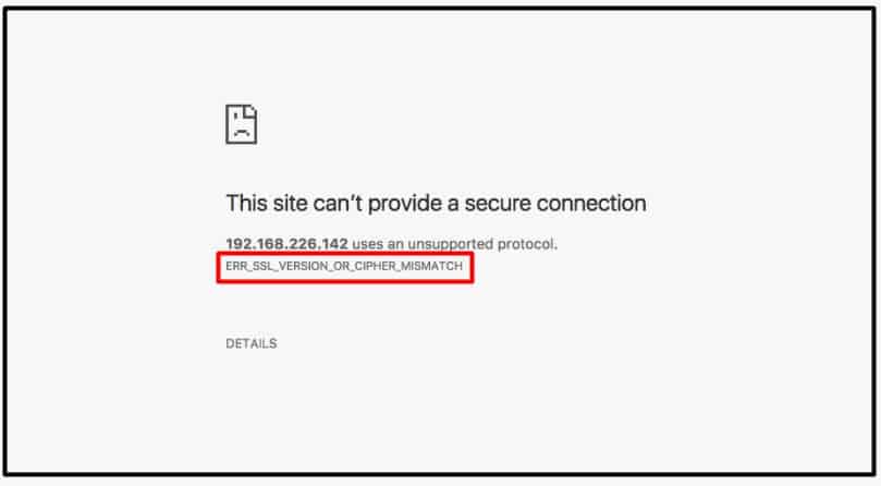 this error protect you from accessing unsafe sites