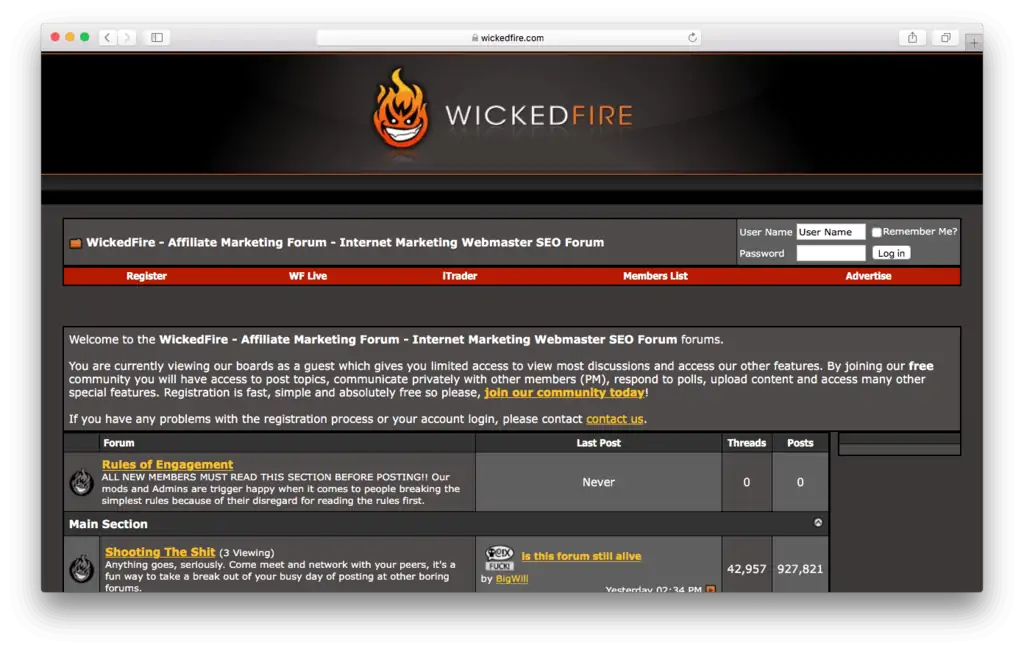 Wicked Fire SEO forum