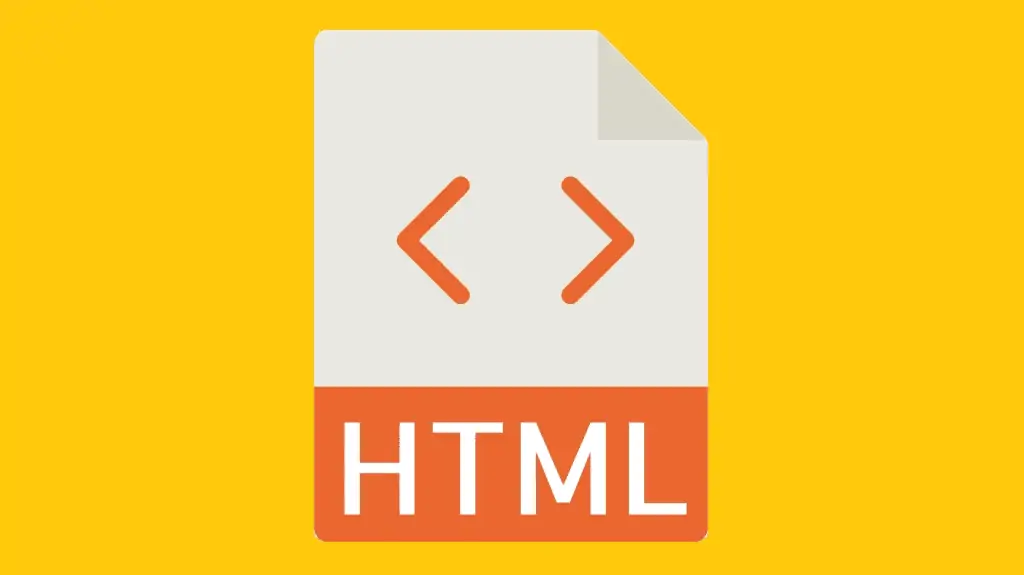 HTML file icon.