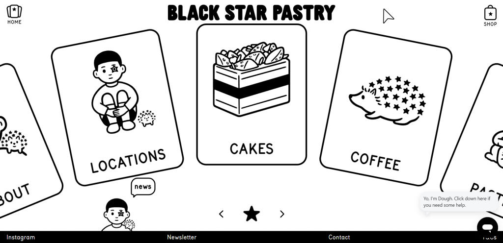 Black Star Pastry's homepage