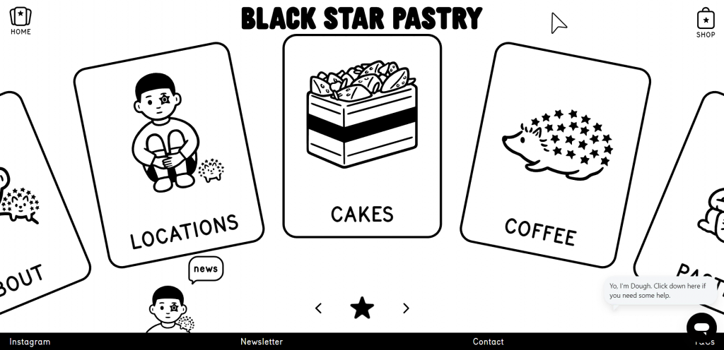 Black Star Pastry's homepage