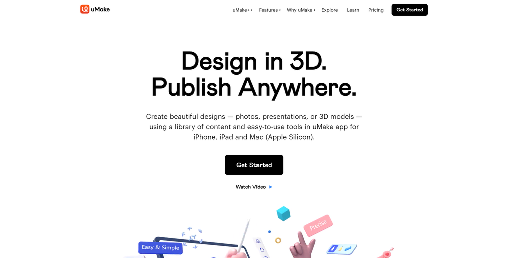 Expanding Dot Custom Cursor — Minimist Website Design