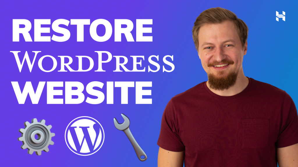 How to Restore a WordPress Website – Video Guide