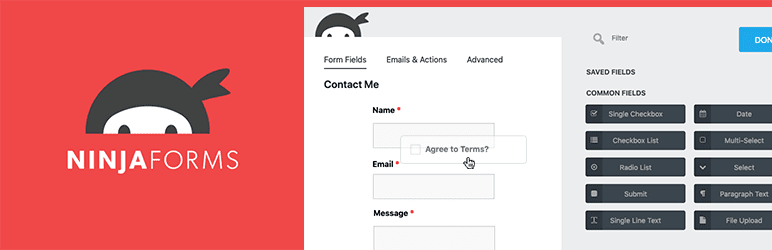 Ninja Forms WordPress contact form plugin