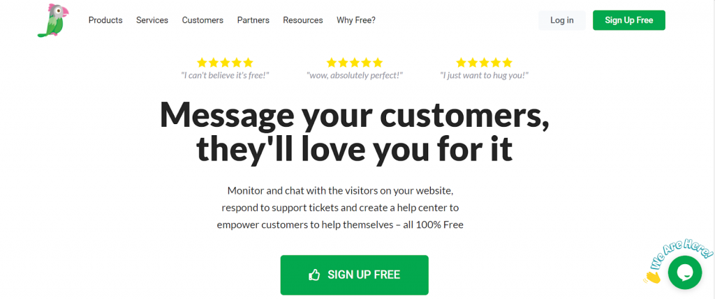 Tawk.To Live Chat plugin homepage