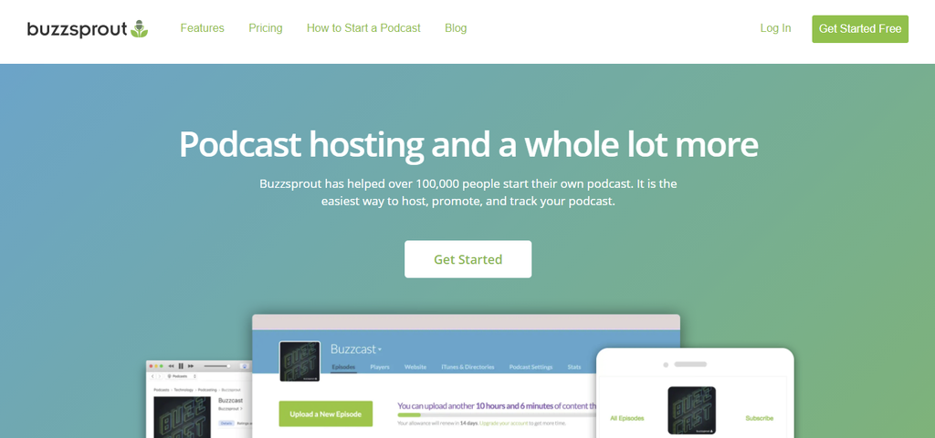 Podcast hosting platform Buzzsprout