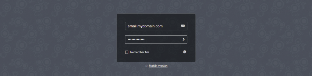 Cyberpanel webmail logins 