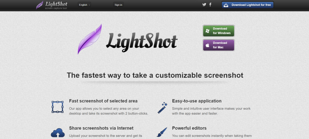 Use Lighshot to take great quality screenshots.