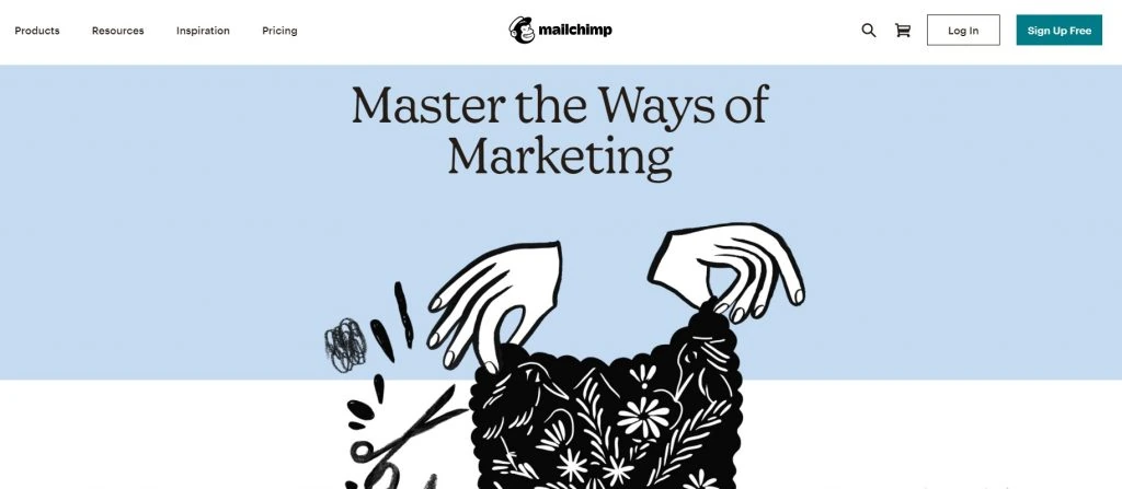 Master the Ways of Marketing Mailchimp page.