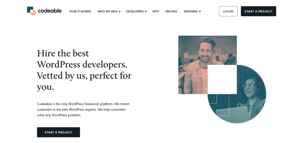 Codeable - Hire the best WordPress developers. Vetted by us, perfect for you.