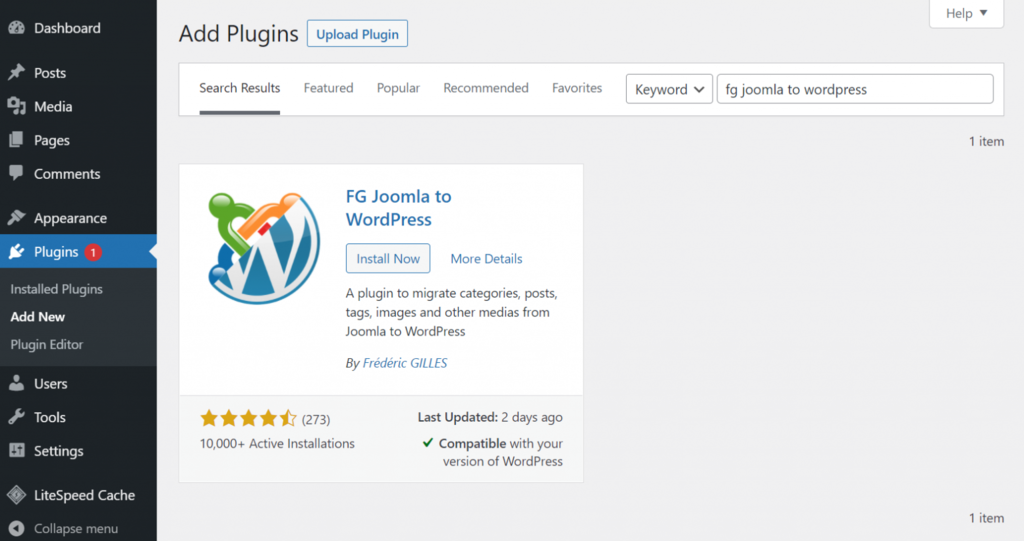 How to Migrate a site From Joomla to WordPress in 5 Steps