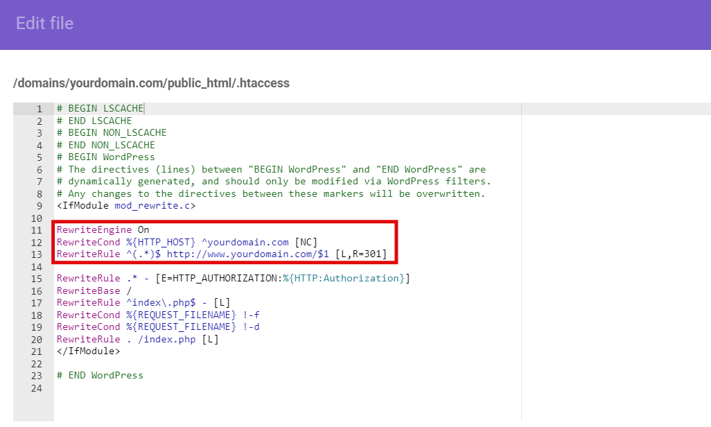 How To Easily Redirect Non Www Websites To Www