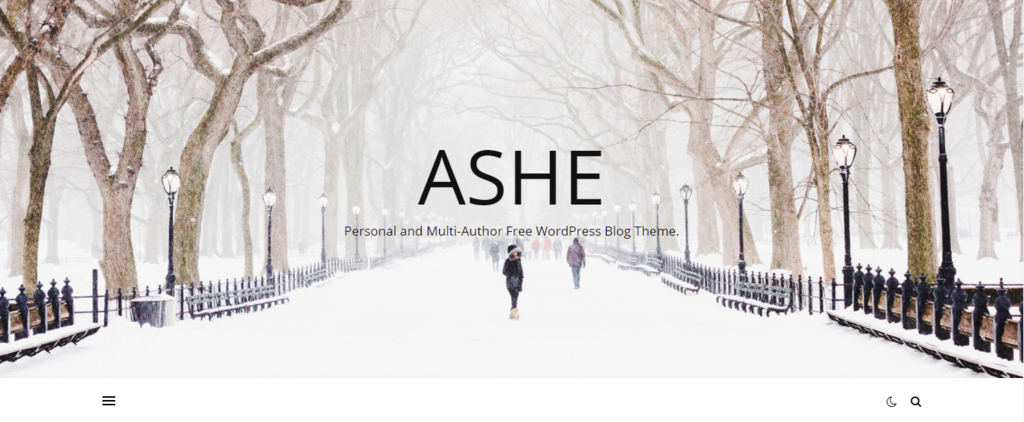 Ashe demo page