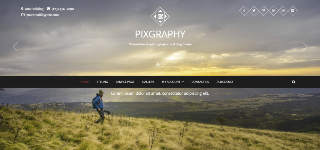Pixgraphy demo page