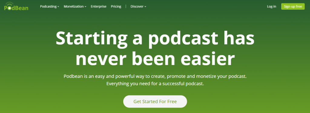 Podcast hosting service Podbean