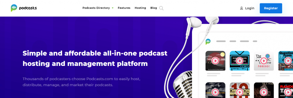 Podcasts.com, a beginner-friendly podcast hosting platform