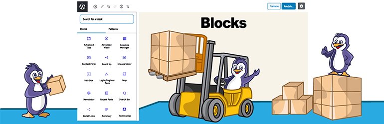 PublishPress Blocks homepage