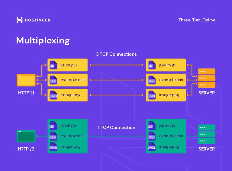 The process of multiplexing for WordPress optimization