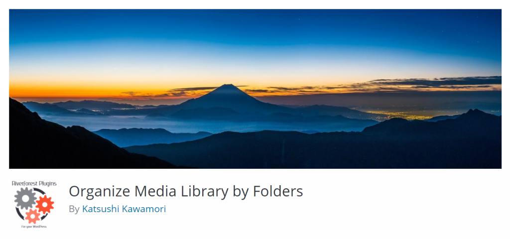 Organize Media Library by Folders plugin banner