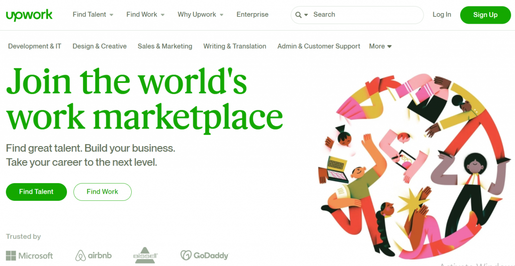 Freelance platform Upwork